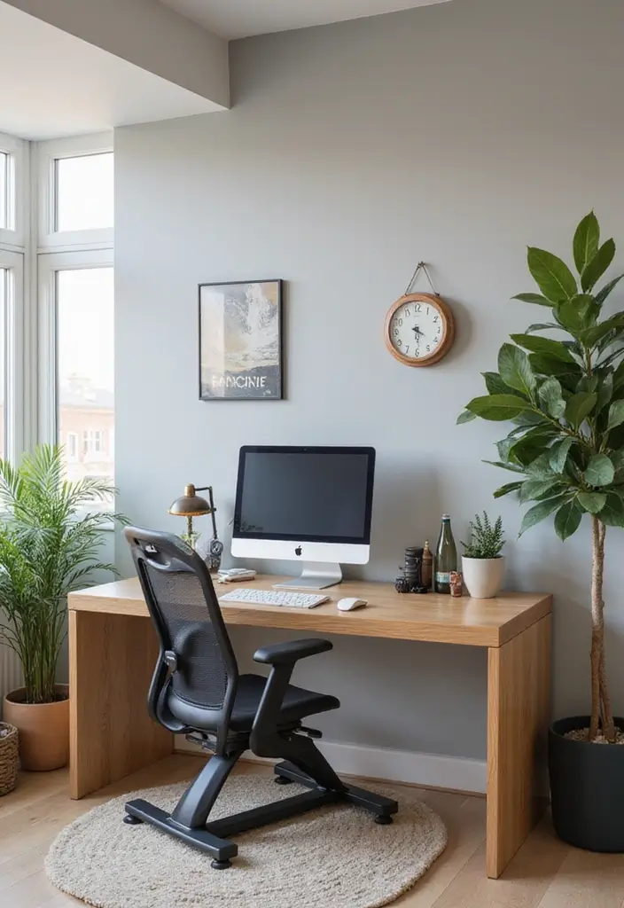 28+ Home Office Gym Combo Ideas for Fitness and Work 22 28 Home Office Gym Combo Ideas for Fitness and Work 22. Desk Exercise Equipment