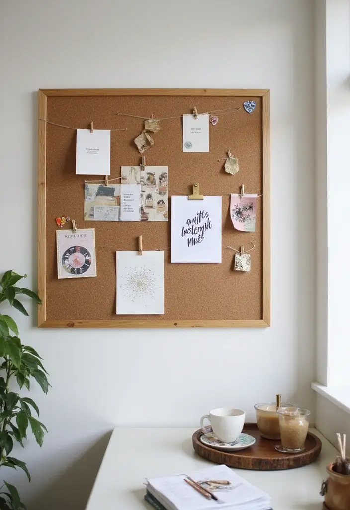 28 Home Office Industrial Designs Youll Want to Try 26. Stylish Bulletin Boards