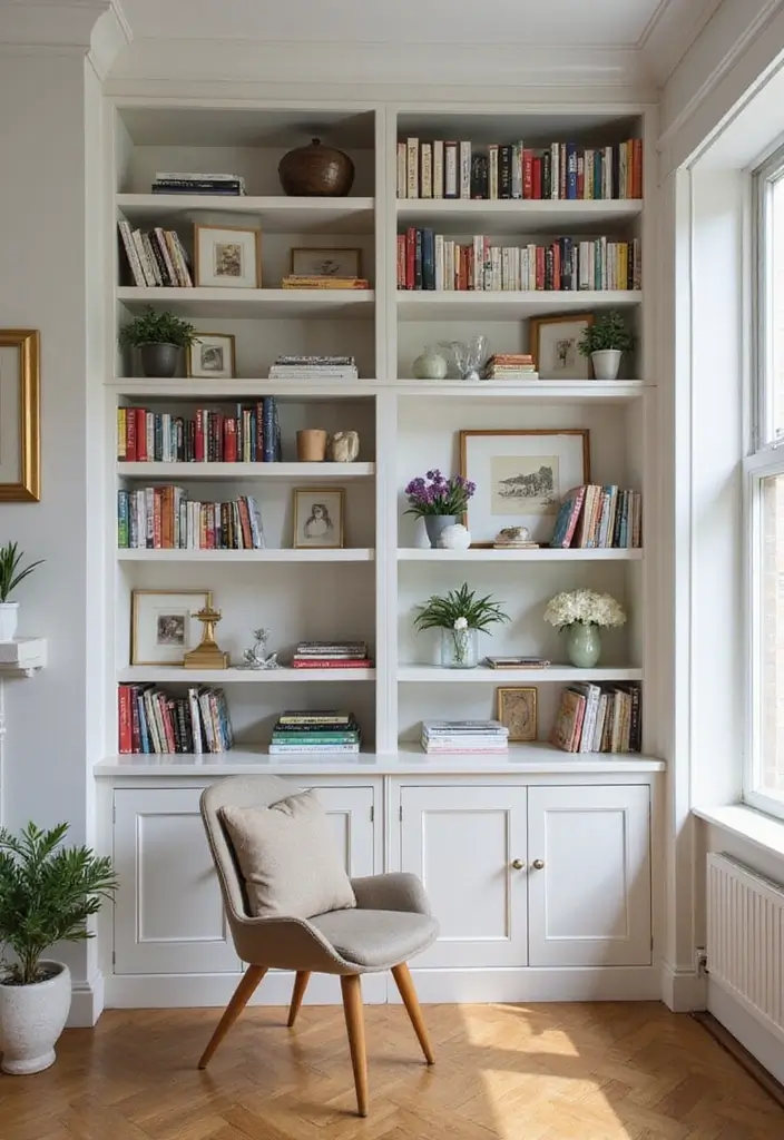 28 Home Office Industrial Designs Youll Want to Try 4. Open Shelving Designs