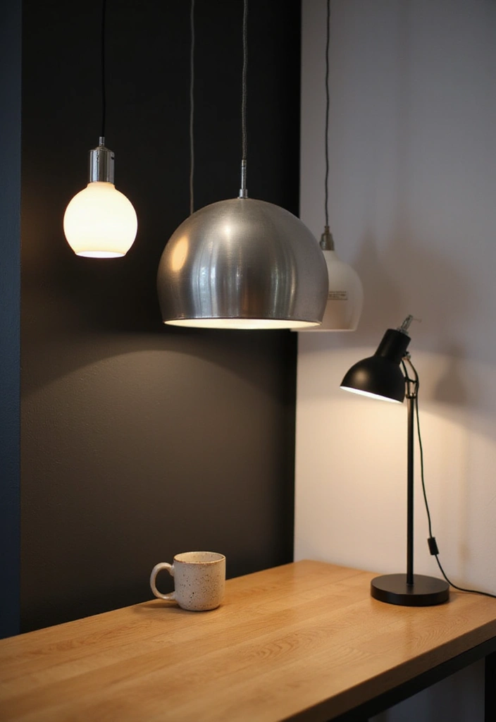 28 Home Office Industrial Designs Youll Want to Try 5. Modern Lighting Fixtures