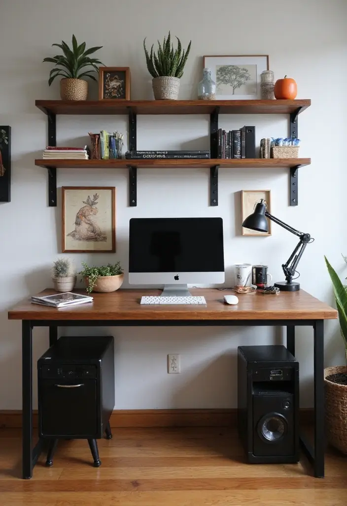 28 Home Office Industrial Designs Youll Want to Try 8. Functional Workstations