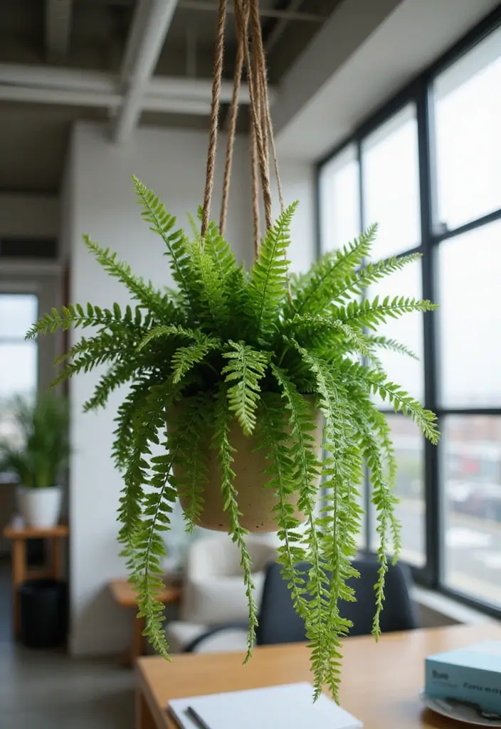 28+ Home Office Plants That Bring Fresh Energy 15 28 Home Office Plants That Bring Fresh Energy 15. Boston Fern