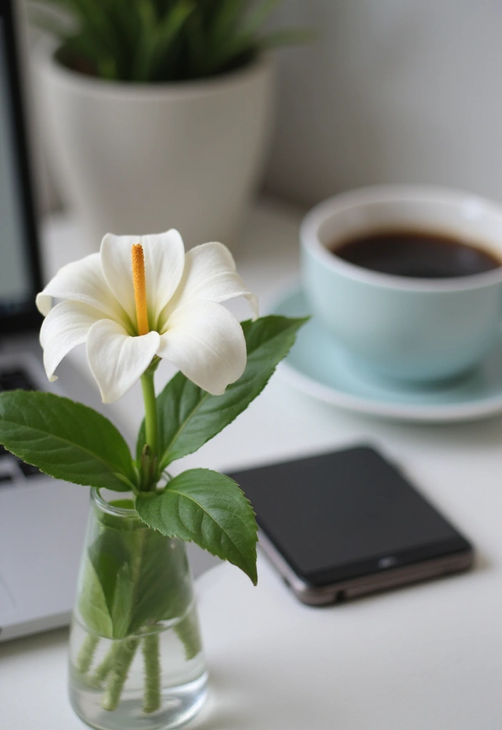 28+ Home Office Plants That Bring Fresh Energy 4 28 Home Office Plants That Bring Fresh Energy 4. Peace Lily