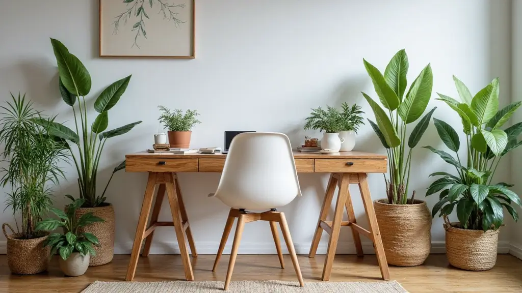 28+ Home Office Plants That Bring Fresh Energy