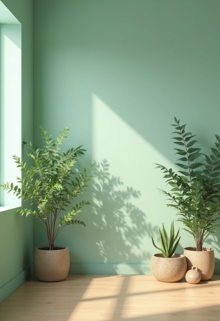 28 Moody Office Paint Colors That Inspire Focus 17. Seafoam Green