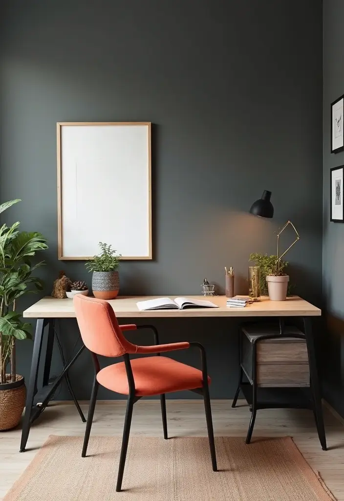 28 Moody Office Paint Colors That Inspire Focus 20. Warm Gray