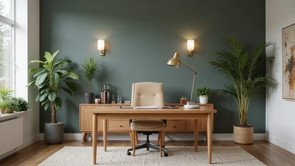 28+ Moody Office Paint Colors That Inspire Focus