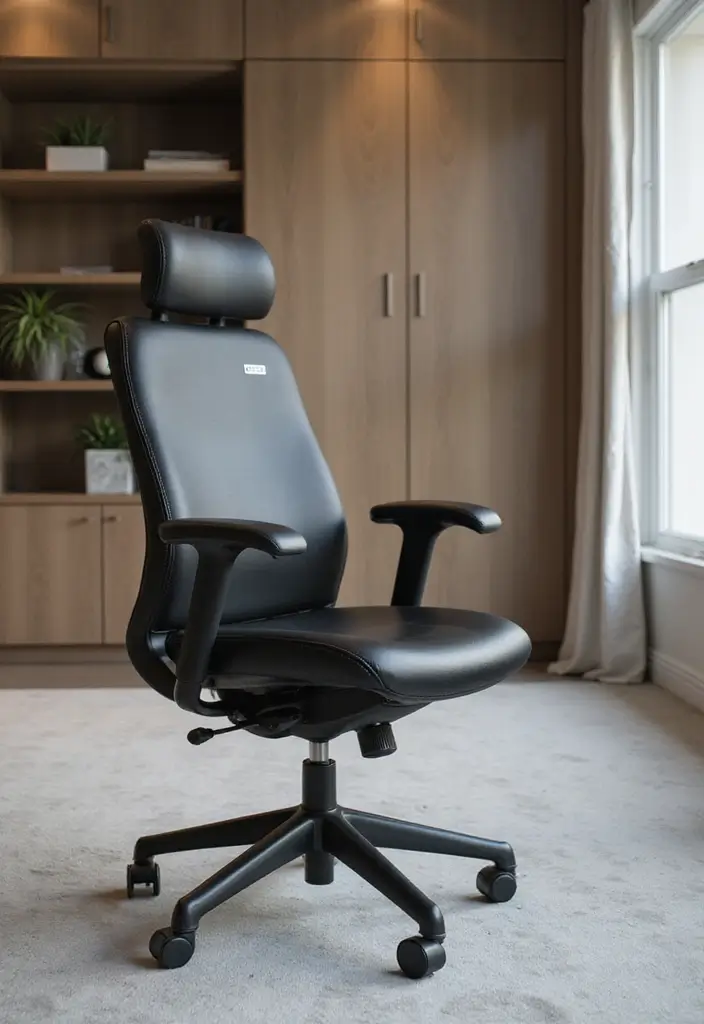28 Office Chair Ideas That Balance Comfort and Style 13. Sleek Ergonomic Chairs