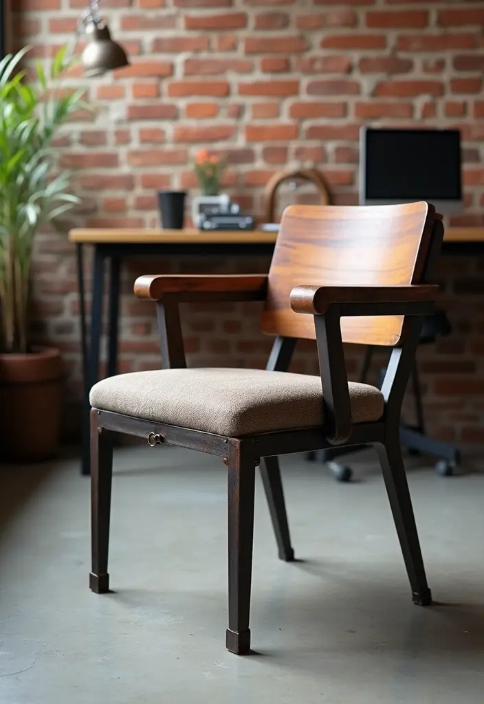 28 Office Chair Ideas That Balance Comfort and Style 15. Unique Industrial style Chairs