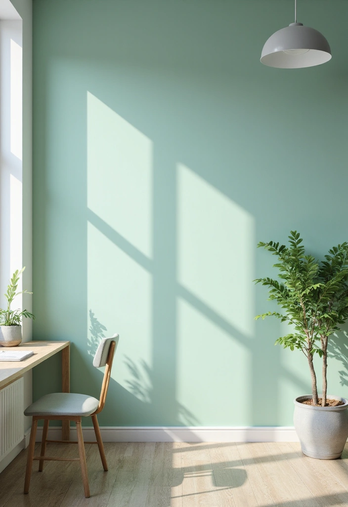 28 Office Table Decor Ideas That Upgrade Your Desk 24. Choose Non Toxic Paints