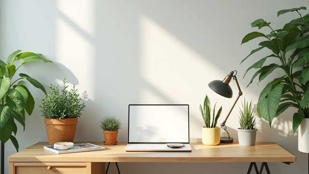 28+ Office Table Decor Ideas That Upgrade Your Desk