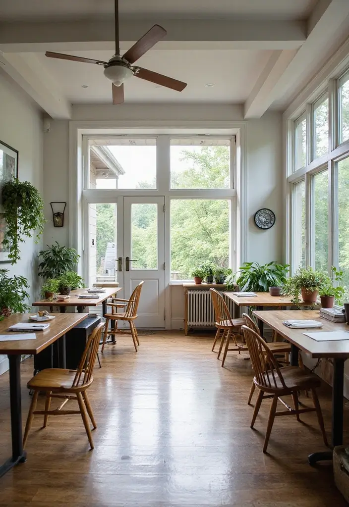 28 Sunroom Office Ideas for Bright and Productive Days 18. Modular Design Workspace