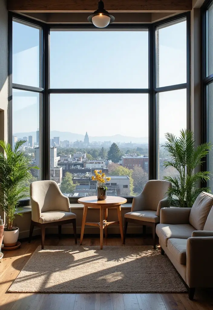 28 Sunroom Office Ideas for Bright and Productive Days 28. Rooftop Sunroom Workspace