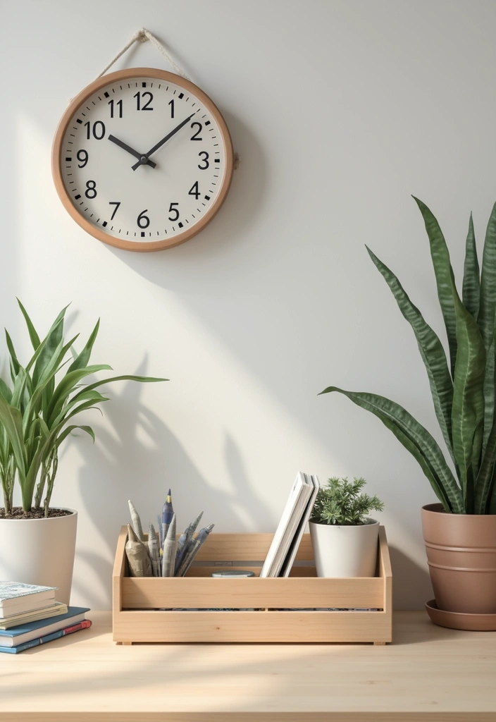 29 Cozy Office Decor Ideas That Feel Warm and Inviting 9. Functional Decor Elements