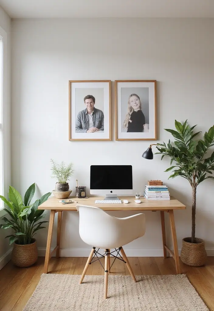 29 Home Office Man Ideas to Upgrade Your Workspace 13. Personal Touches