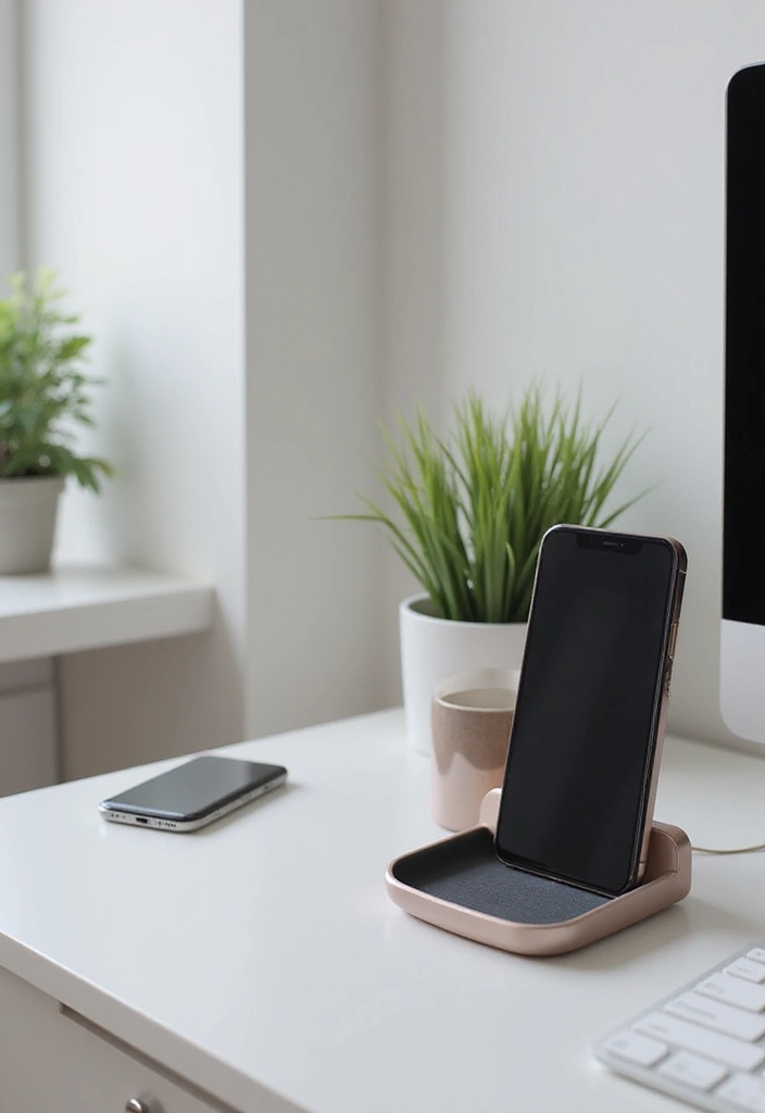 29 Home Office Man Ideas to Upgrade Your Workspace 16. Tech Desk Accessories