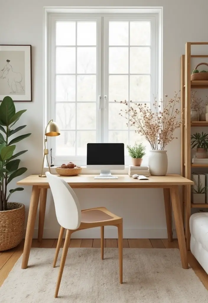 29 Home Office Man Ideas to Upgrade Your Workspace 21. Creating a Seasonal Decor Rotation