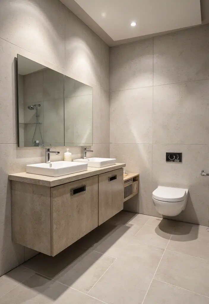 29+ Office Bathroom Decor Ideas That Actually Work 18 29 Office Bathroom Decor Ideas That Actually Work 18. Stylish Waste Management Solutions