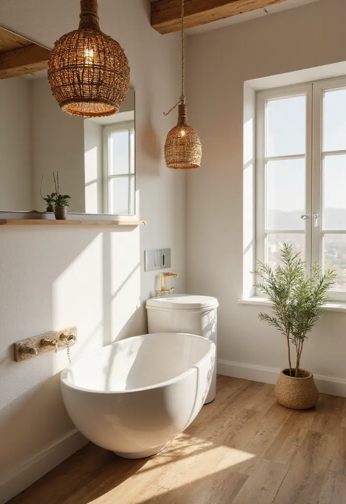 29+ Office Bathroom Decor Ideas That Actually Work 24 29 Office Bathroom Decor Ideas That Actually Work 24. Bright Lighting with Natural Elements