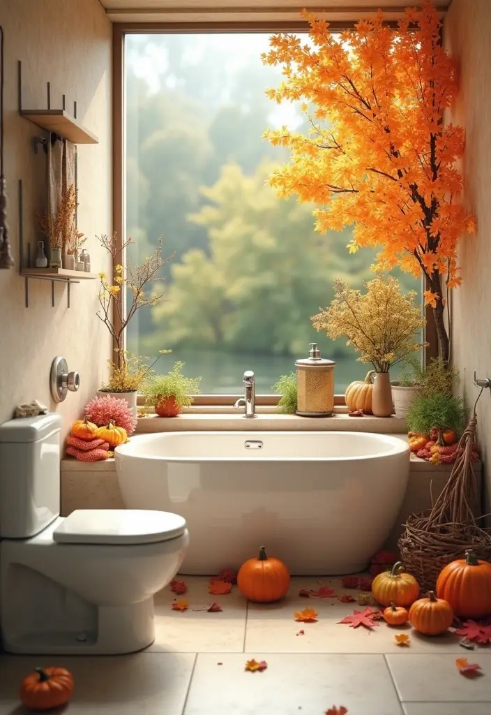 29+ Office Bathroom Decor Ideas That Actually Work 26 29 Office Bathroom Decor Ideas That Actually Work 26. Seasonal Decor Changes