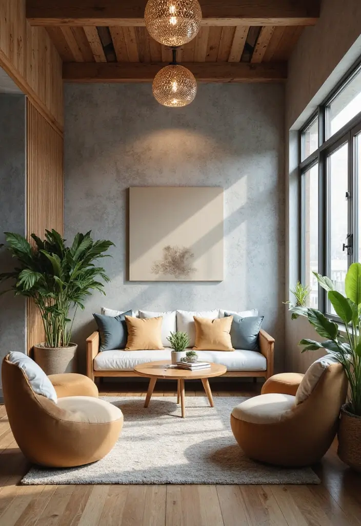 29 Office Den Room Ideas That Inspire Productivity 26. Mindful Break Spaces