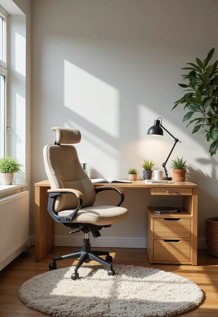 29 Office Den Room Ideas That Inspire Productivity 5. Comfort and Ergonomics