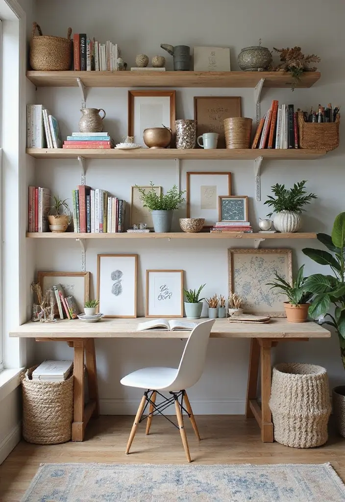 29+ Studio Office Ideas That Inspire Creativity 14 29 Studio Office Ideas That Inspire Creativity 14. Open Shelving