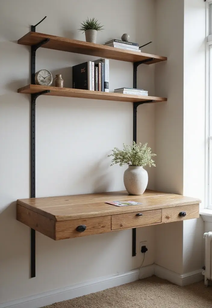 29+ Studio Office Ideas That Inspire Creativity 18 29 Studio Office Ideas That Inspire Creativity 18. Floating Desks