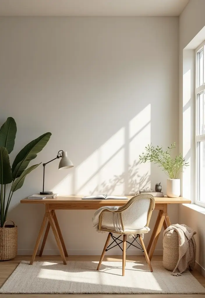 29 Womens Home Office Ideas for Creative Workspaces 20. Sustainable Fabric Choices