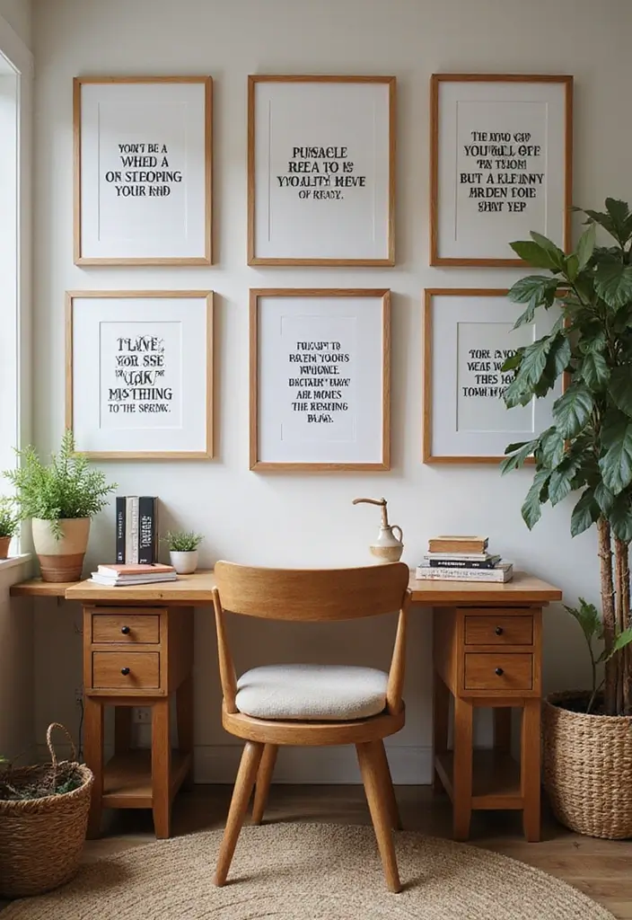 30+ Cottage Office Ideas That Feel Cozy and Inviting 22 30 Cottage Office Ideas That Feel Cozy and Inviting 22. Inspirational Quotes