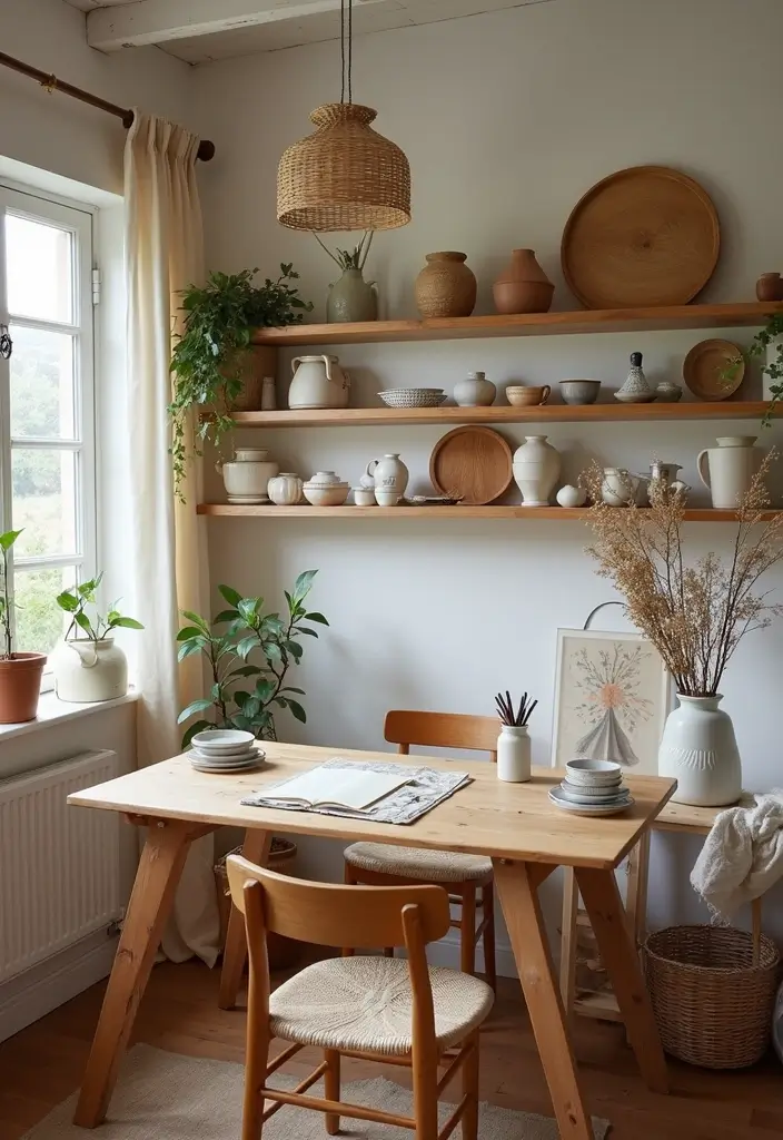 30+ Cottage Office Ideas That Feel Cozy and Inviting 23 30 Cottage Office Ideas That Feel Cozy and Inviting 23. Handmade Crafts