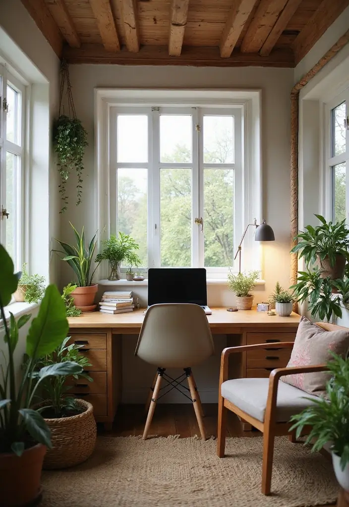 30+ Cottage Office Ideas That Feel Cozy and Inviting 9 30 Cottage Office Ideas That Feel Cozy and Inviting 9. Work Nooks