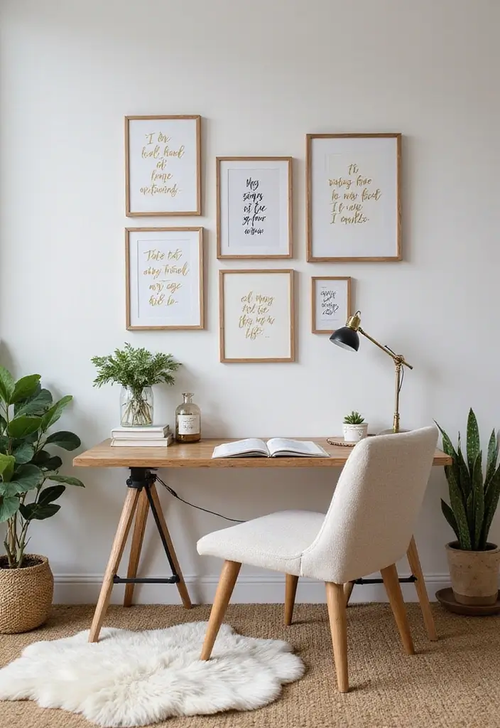 30+ Glam Office Ideas for a Stylish Work Atmosphere 15 30 Glam Office Ideas for a Stylish Work Atmosphere 15. Inspirational Quotes