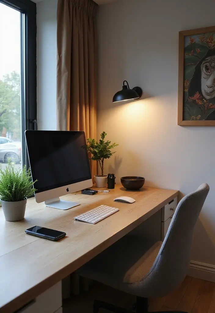 30+ Glam Office Ideas for a Stylish Work Atmosphere 26 30 Glam Office Ideas for a Stylish Work Atmosphere 26. Modern Technology Integration