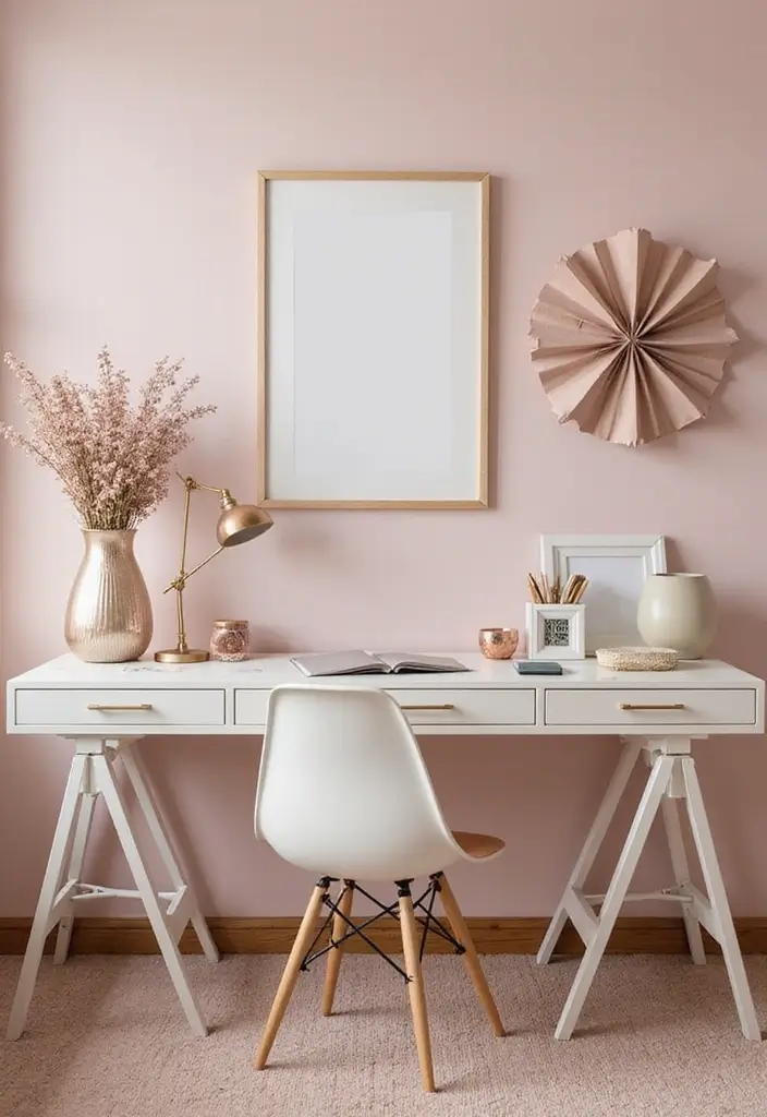 30+ Glam Office Ideas for a Stylish Work Atmosphere 7 30 Glam Office Ideas for a Stylish Work Atmosphere 7. Inspiring Color Palettes