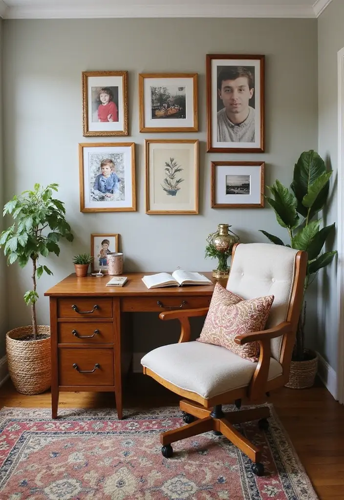 30+ Glam Office Ideas for a Stylish Work Atmosphere 9 30 Glam Office Ideas for a Stylish Work Atmosphere 9. Personal Touches