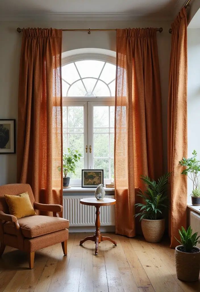 30 Office Curtain Ideas for Style and Privacy 9. Sustainable Fabric Choices