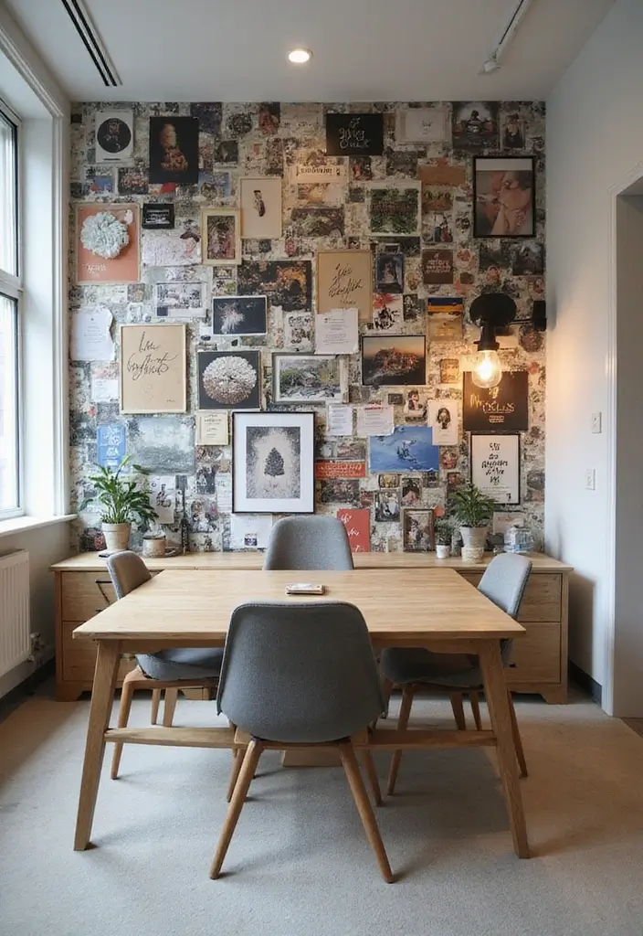 30+ Office Wallpaper Ideas You’ll Want to Try 19 30 Office Wallpaper Ideas Youll Want to Try 19. Artistic Collage Designs