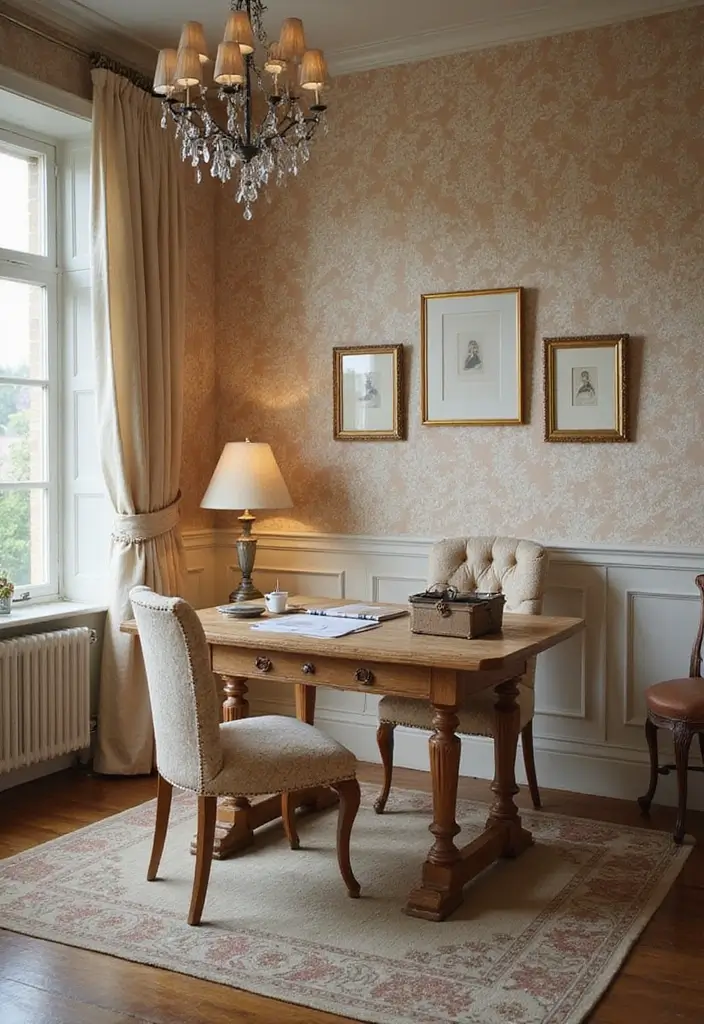 30+ Office Wallpaper Ideas You’ll Want to Try 21 30 Office Wallpaper Ideas Youll Want to Try 21. Delicate Lace Patterns