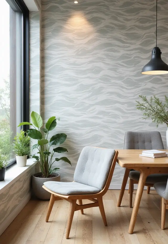 30+ Office Wallpaper Ideas You’ll Want to Try 30 30 Office Wallpaper Ideas Youll Want to Try 30. Dynamic Wave Patterns
