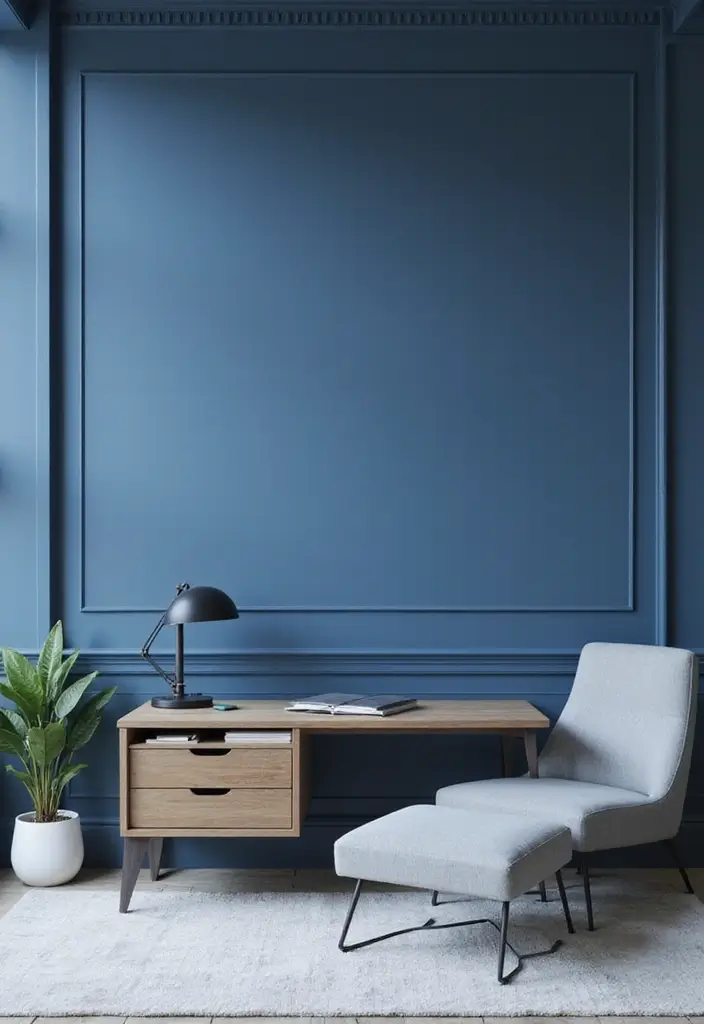 30+ Office Wallpaper Ideas You’ll Want to Try 8 30 Office Wallpaper Ideas Youll Want to Try 8. Monochrome Magic