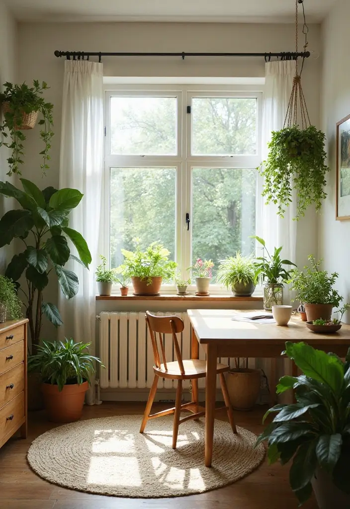 30+ Shared Home Office Ideas That Work for Two 10 30 Shared Home Office Ideas That Work for Two 10. Nature Inspired Elements