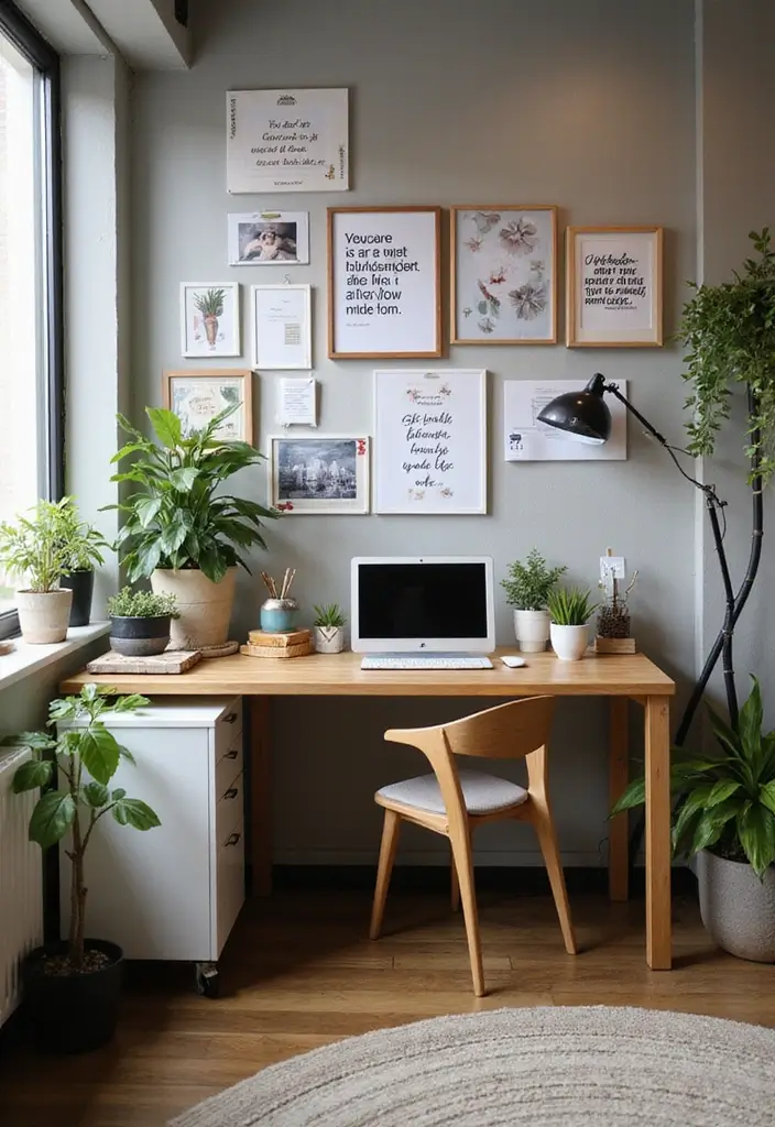30+ Shared Home Office Ideas That Work for Two 23 30 Shared Home Office Ideas That Work for Two 23. Motivational Workspace