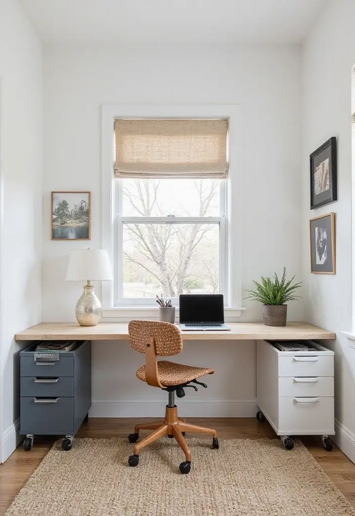 30+ Shared Home Office Ideas That Work for Two 8 30 Shared Home Office Ideas That Work for Two 8. Smart Storage Solutions