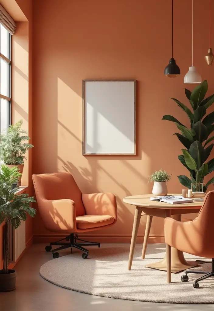 30+ Shared Home Office Ideas That Work for Two 9 30 Shared Home Office Ideas That Work for Two 9. Consistent Color Scheme