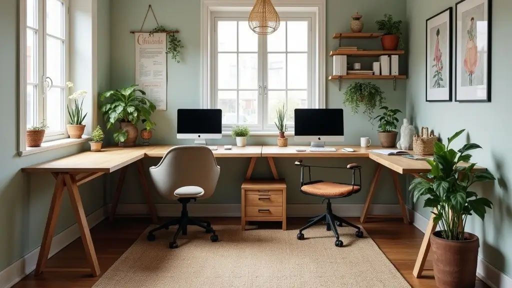 30+ Shared Home Office Ideas That Work for Two
