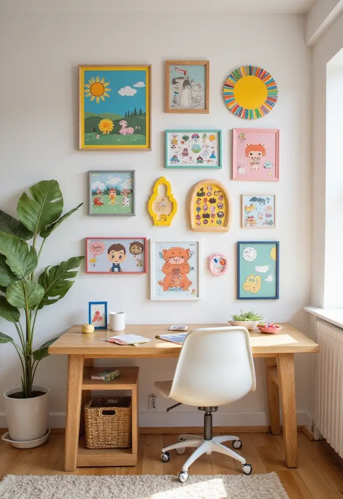 30 Toca Boca Office Ideas That Spark Creativity 2. Interactive Wall Art