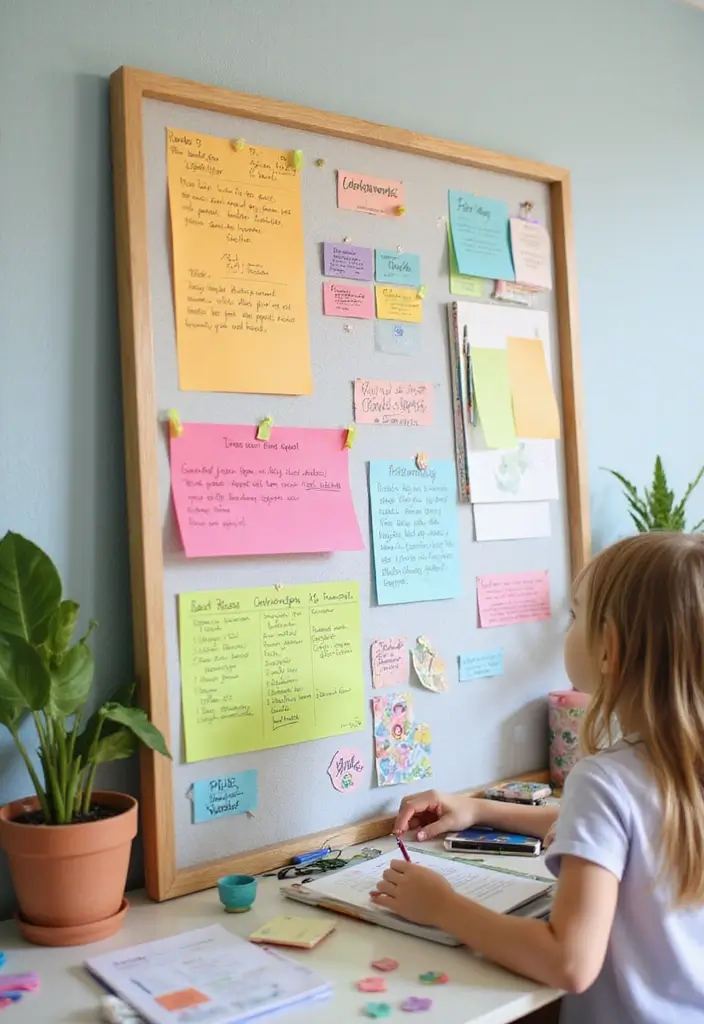 30 Toca Boca Office Ideas That Spark Creativity 4. Colorful Task Board