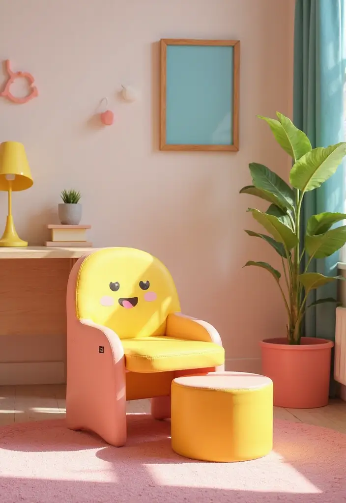 30 Toca Boca Office Ideas That Spark Creativity 6. Whimsical Chair Designs