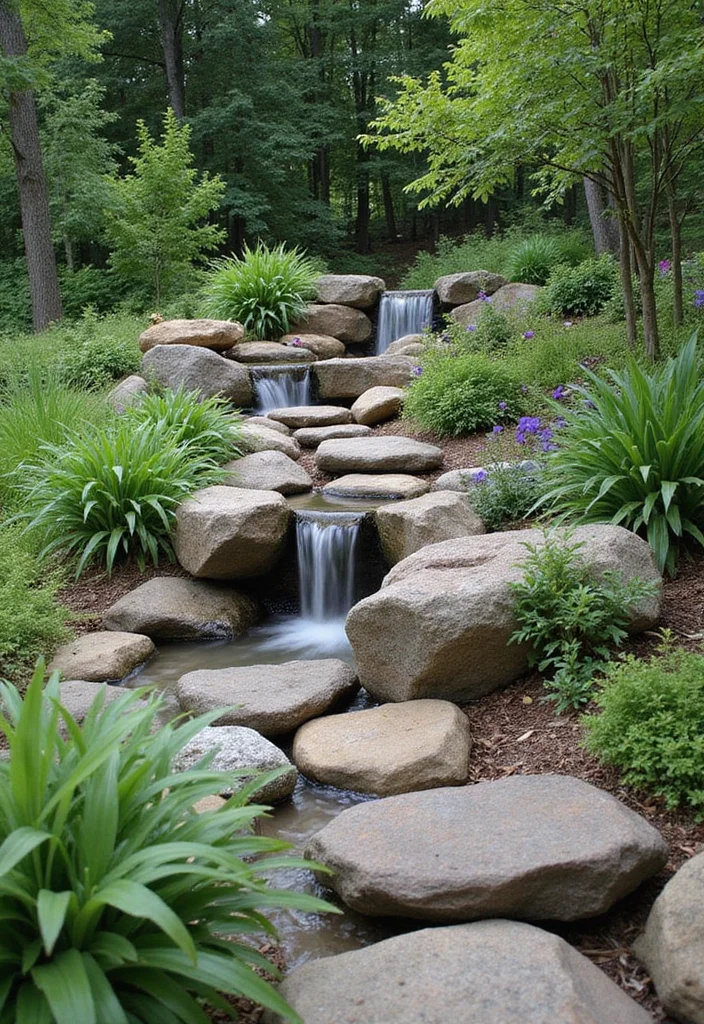 12 Backyard Creek Ideas for Natural Calming Water Features 1. The Classic Stream Design